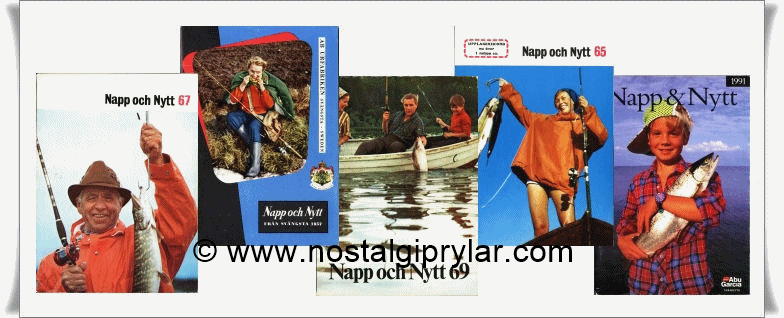 Napp och nytt Abu Garcia catalogo-ANNO 1989 